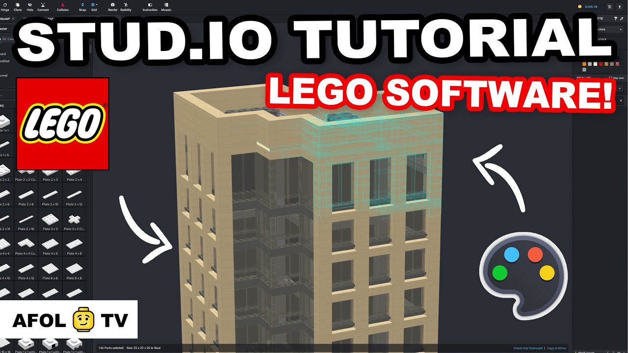 Top 10 BRICKLINK STUD.IO tips you should know! (Tutorial)