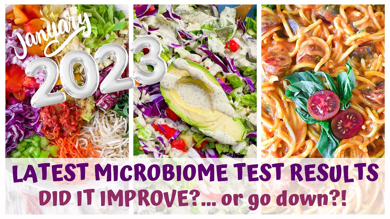DID MY MICROBIOME SCORE GO UP OR DOWN? January 2023 UPDATE • RAW VEGAN DIET