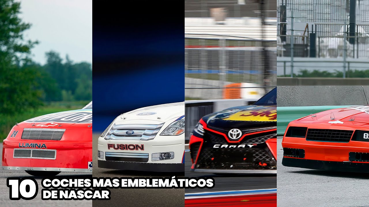 Los 10 Coches más Emblemáticos de NASCAR | Autos NASCAR más Famosos del Mundo