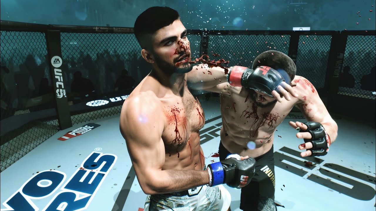 UFC 5 (4K 60FPS) Brutal Knockouts & Knockdowns Compilation #57