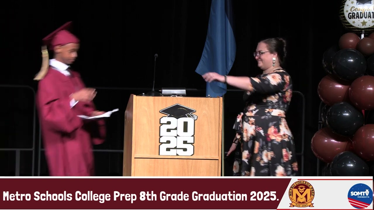 Metro Schools College Prep 8th Grade Graduation 2025