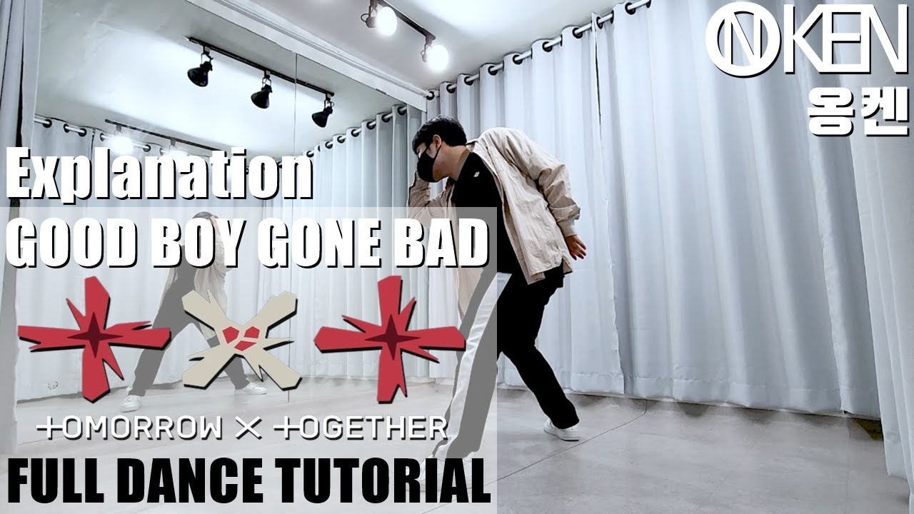 TXT (투모로우바이투게더) 'Good Boy Gone Bad' Full Dance Tutorial (Explained + Mirrored) | 안무 배우기