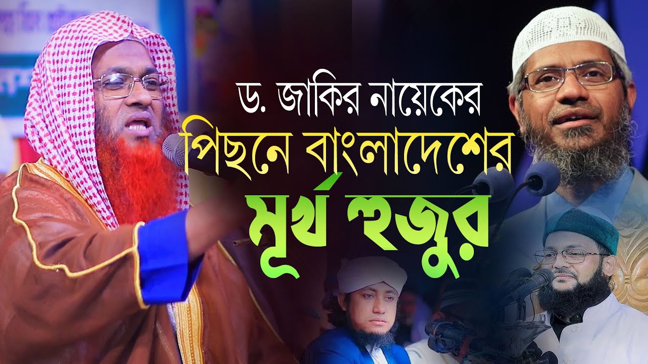 ড. জাকির নায়েকের মুখ বন্ধ করেছে এদেশের মূর্খ হুজুর | মোখলেছ বিন আরশাদ মাদানি