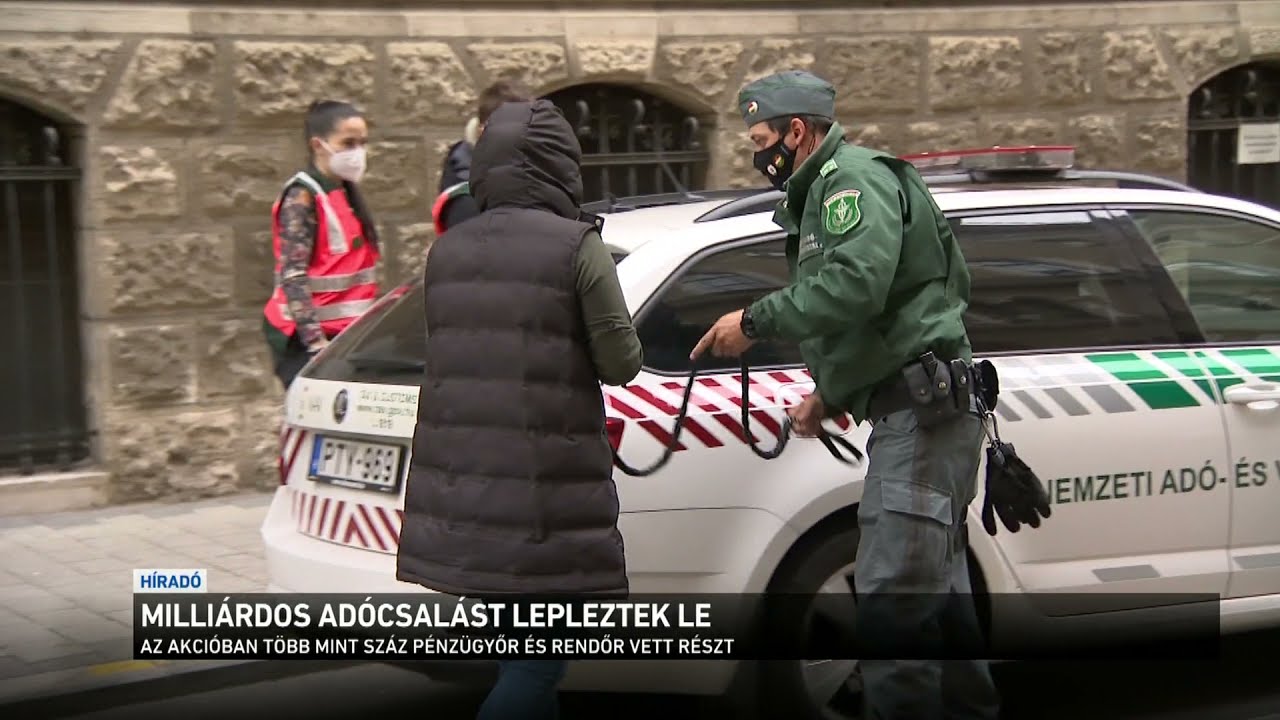 Milliárdos adócsalást lepleztek le