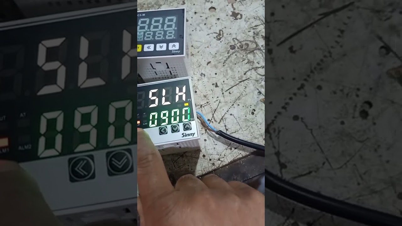 طريقةبرمجة عدادsinnyموديلtc5m مع تغيرالثرمو كابل وتغيره من سولدستيت ريلاى الى ريلاى01008758614