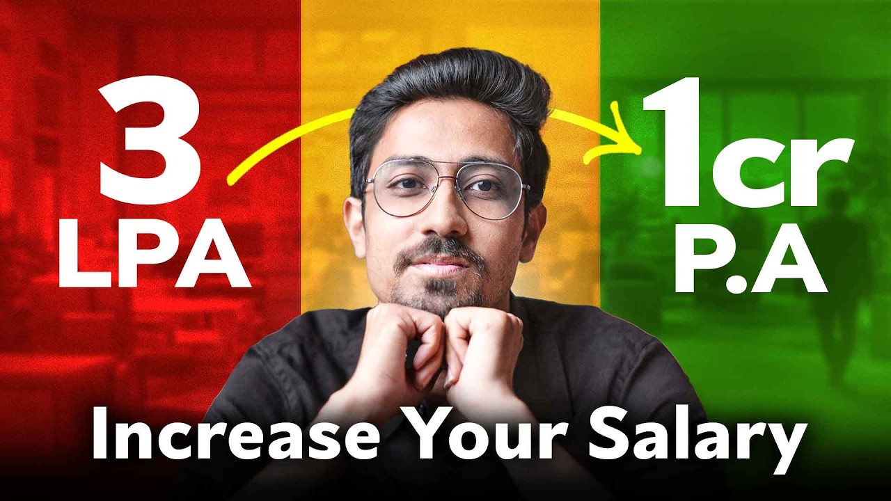 How to increase your Salary by choosing the right Career & Work? Step by Step plan