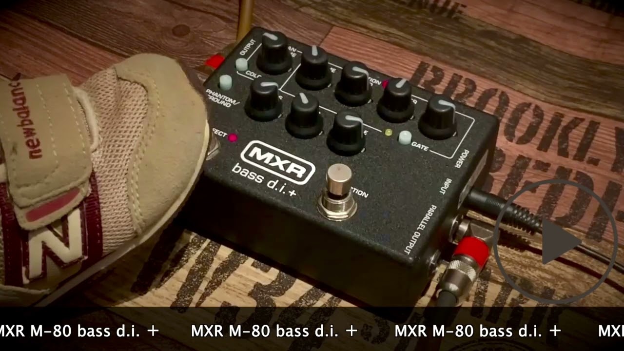 MXR M-80 bass d.i. ＋