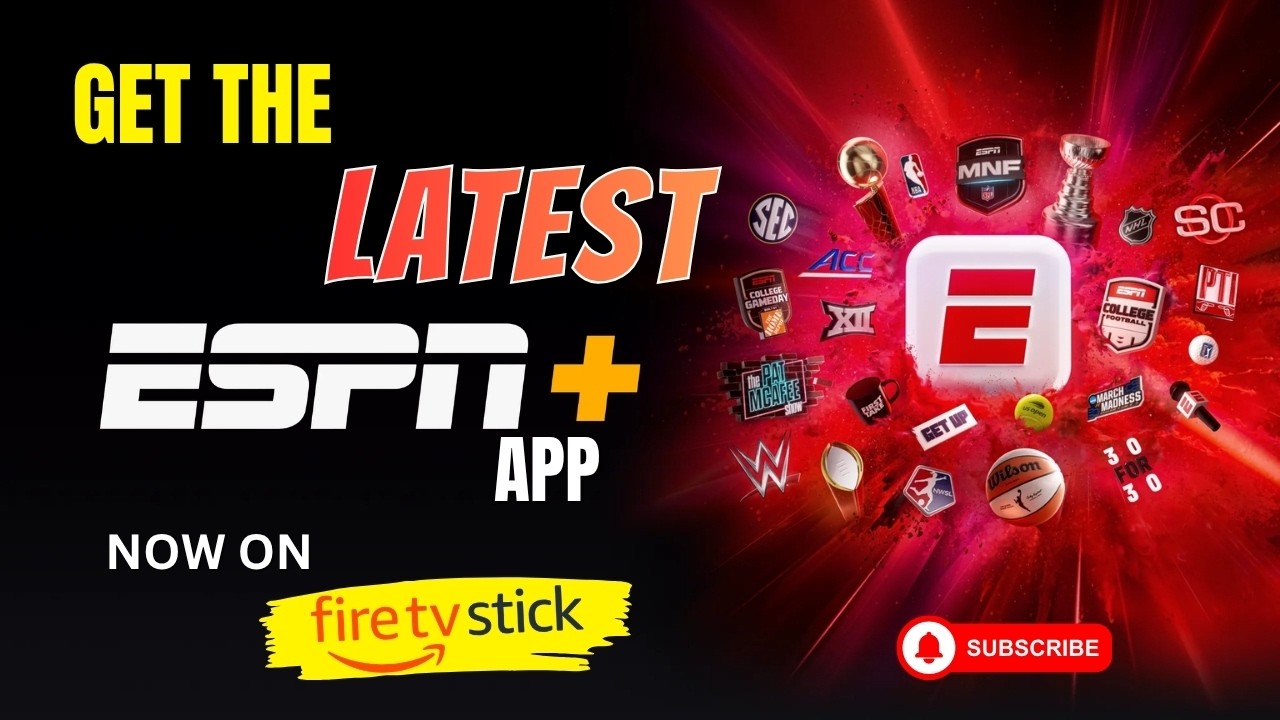 Установите ESPN на FireStick в 2026 году | Смотрите спортивные трансляции в прямом эфире прямо се...