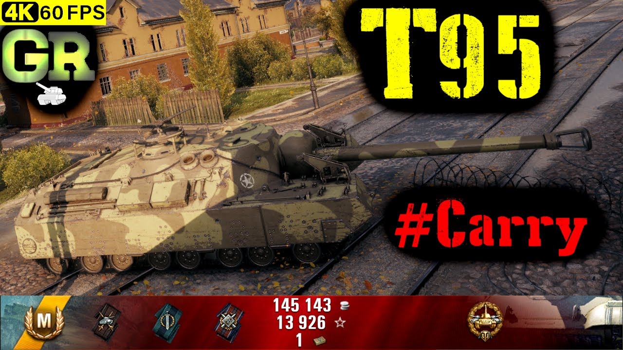 World of Tanks T95 Replay - 5 Kills 8.1K DMG(Patch 1.4.1)