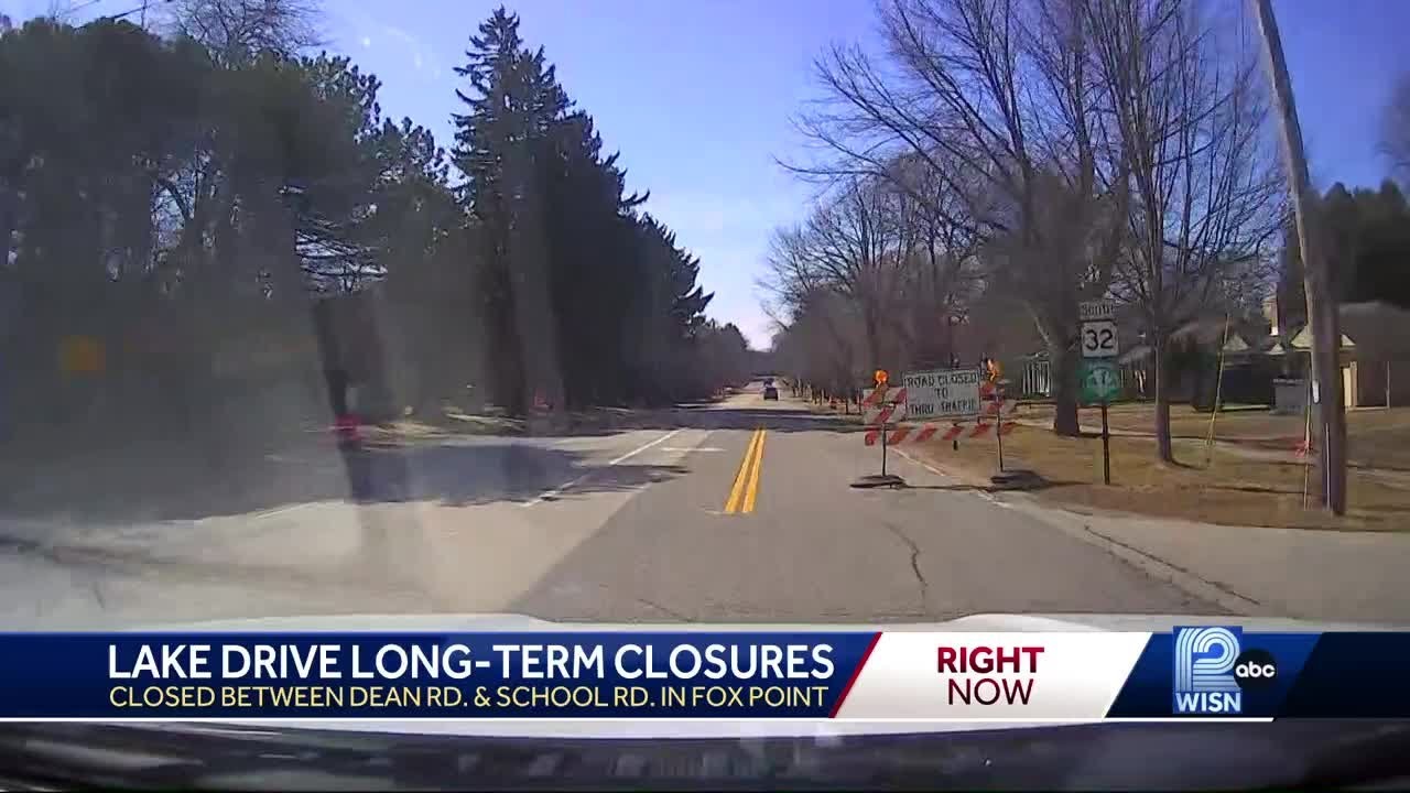 Lake Drive road construction continues into Fox Point