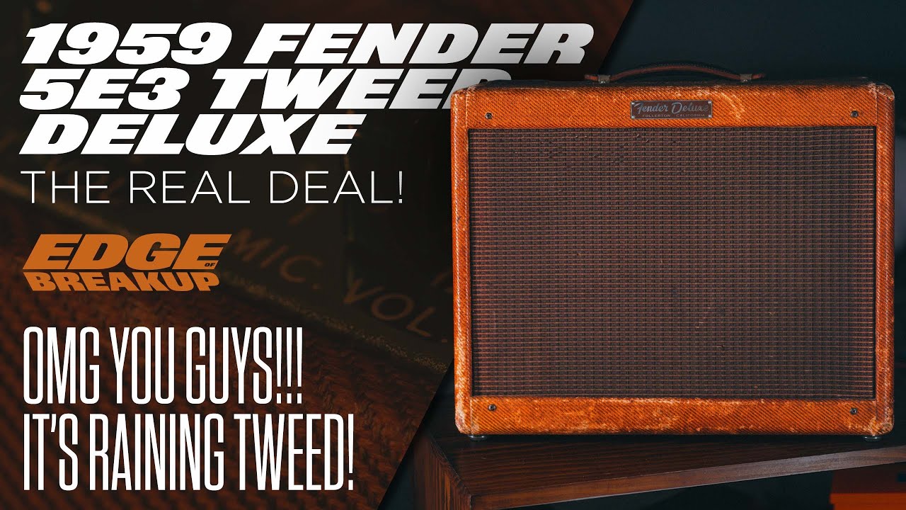 1959 Fender Tweed Deluxe 5E3 | Vintage Amp Showcase