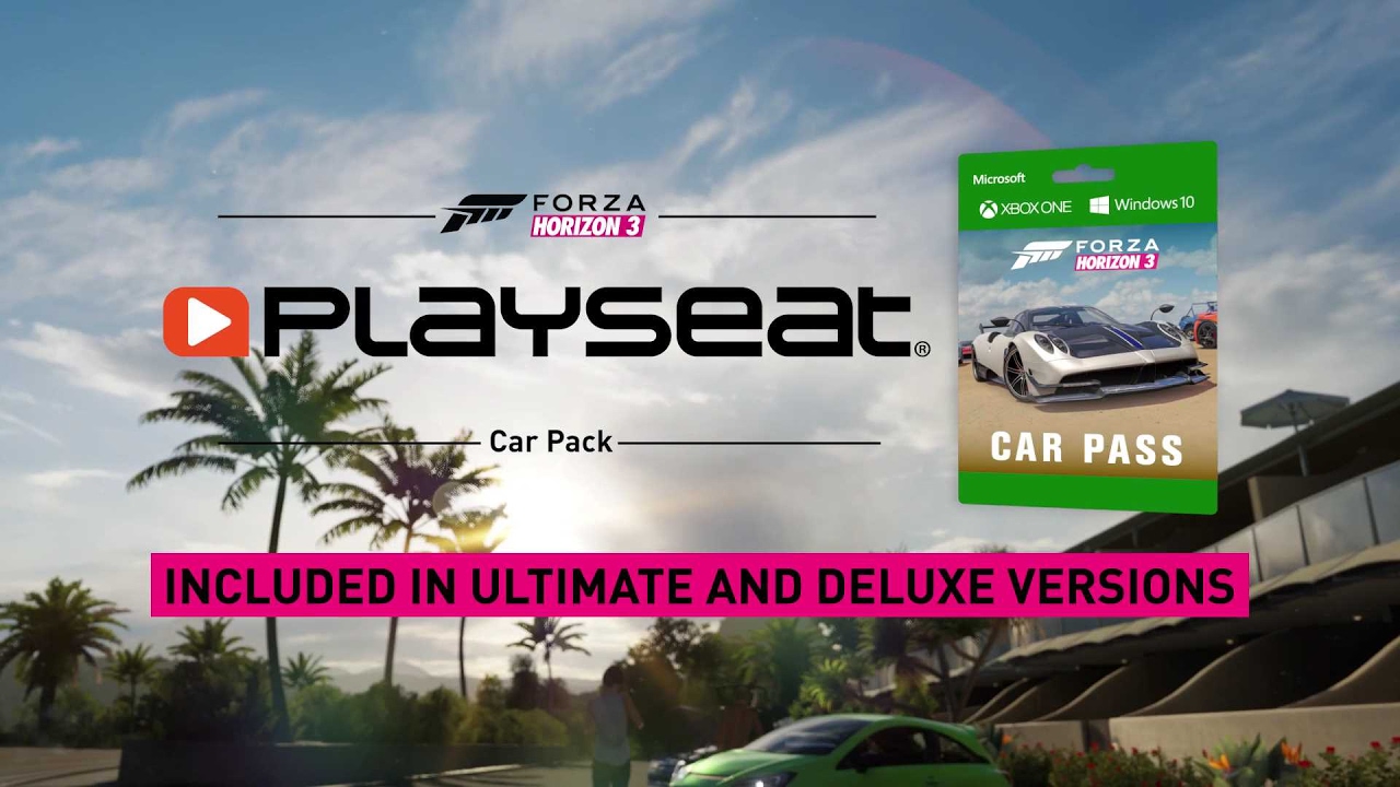 Forza Horizon 3 - Playseat Car Pack Trailer