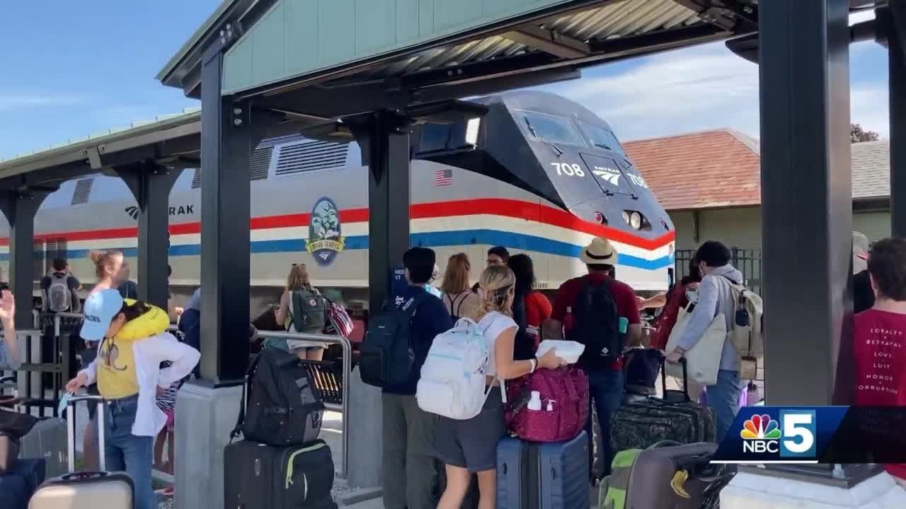 New Amtrak stop in Middlebury brings back a relaxing mode of transportation