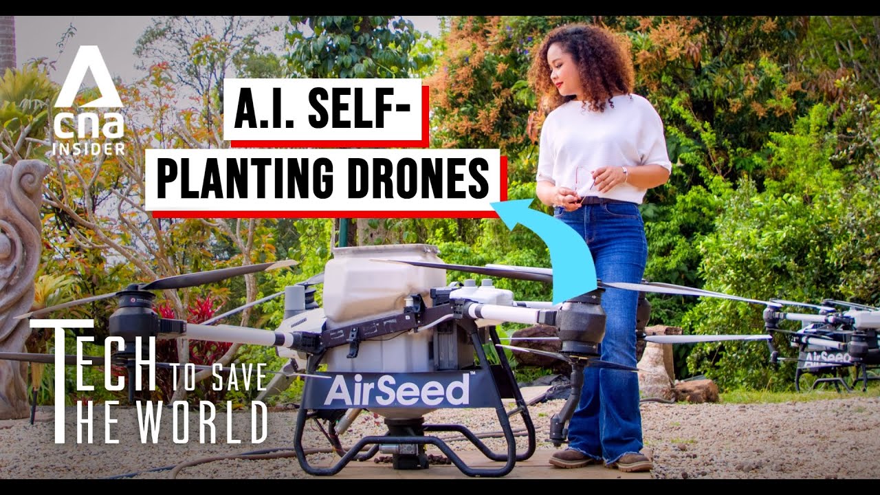 These AI Drones Help Reforest Lost Land in Australia After Landslides | Tech To Save The World