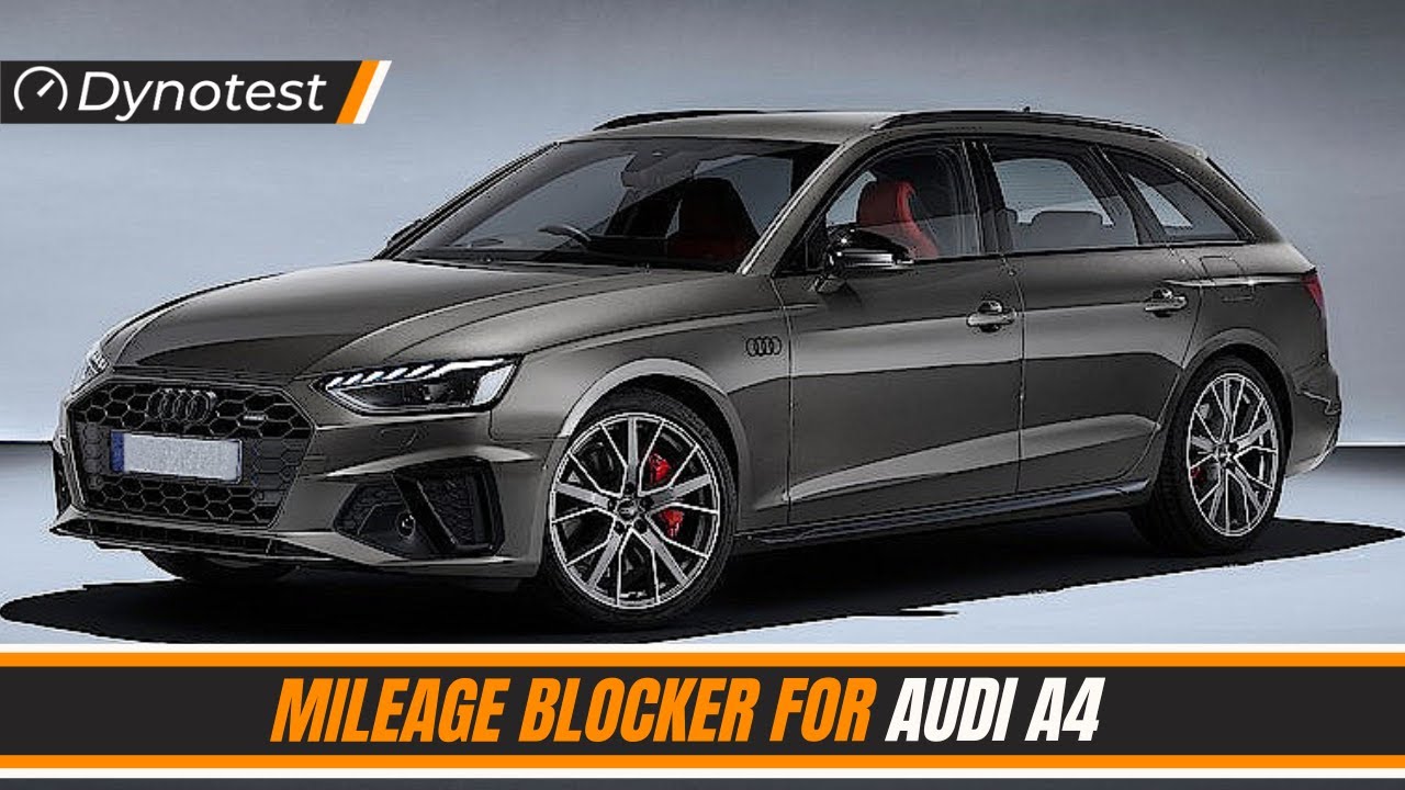 Audi A4 B9 - MILEAGE BLOCKER from Dynotest - Installation and use