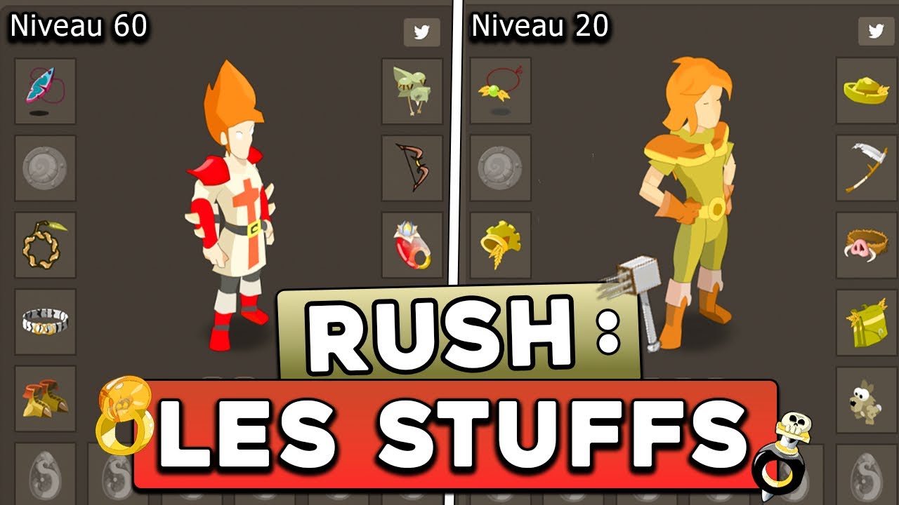 QUELS STUFF JOUER DU LVL 1 &Agrave; 200 SUR LES NOUVEAUX SERVEURS DOFUS R&Eacute;TRO ?