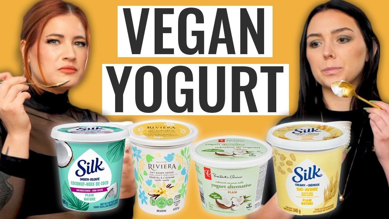VEGAN YOGURT Taste Test (Why Do They Taste Like This?!)