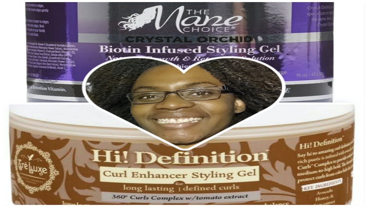 One More Chance! Wash n Go REDO Maine Choice Crystal Orchid and TreLux Styling Gel!