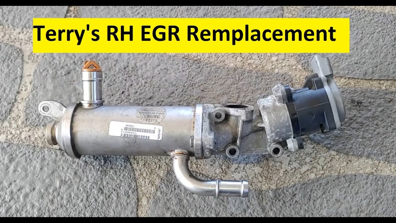 Удаление правого клапана EGR Ford Territory SZ Diesel
