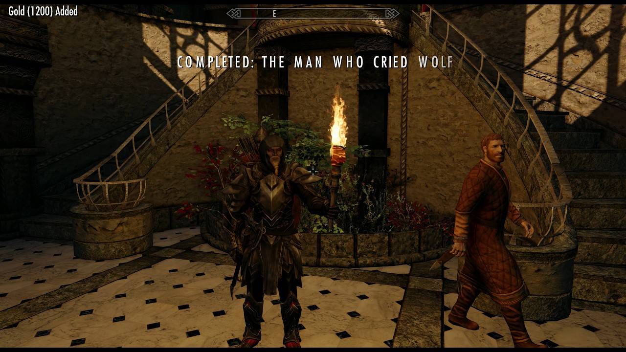 The Man Who Cried Wolf: Clear out Wolfskull Cave. The Elder Scrolls V Skyrim, 4K.