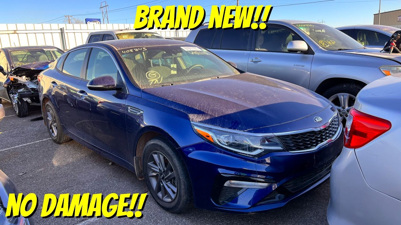 Copart Walk Around 1-16-22 + Brand New Stolen Kia Optima!