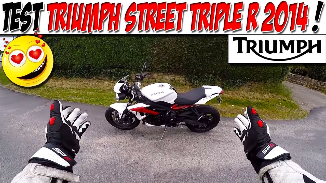 #MotoVlog 37 : TEST TRIUMPH STREET TRIPLE R / Je t'aime ma moto ! RIDE ON !