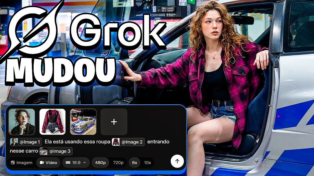 GROK Imagine Teve uma Atualização INSANA!