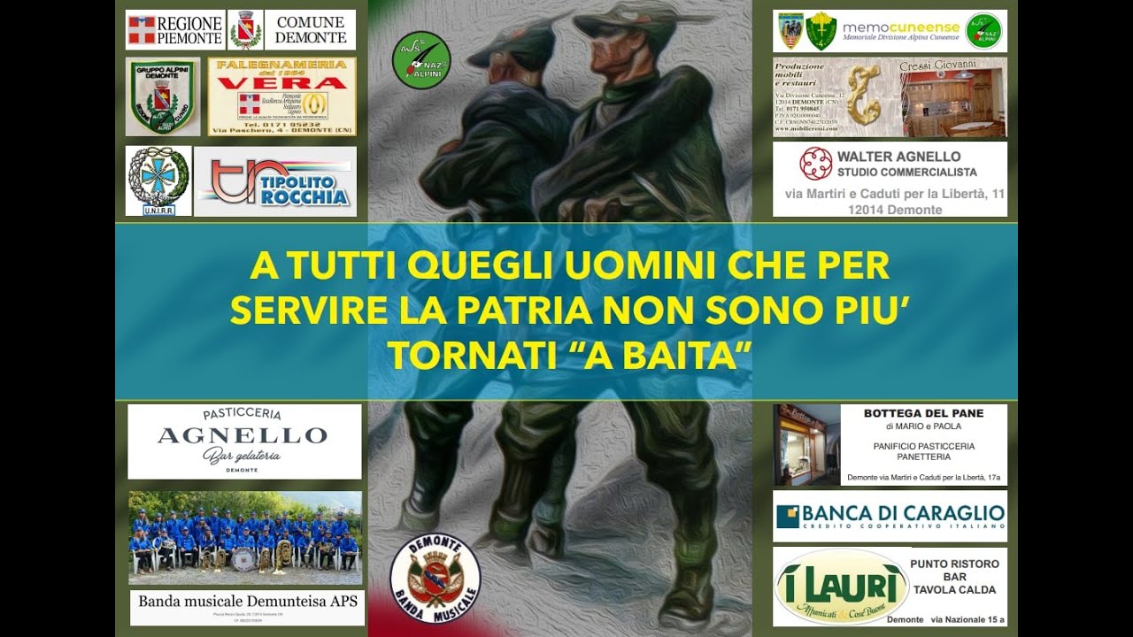 Concerto in ricordo della IV Divisione Cuneense
