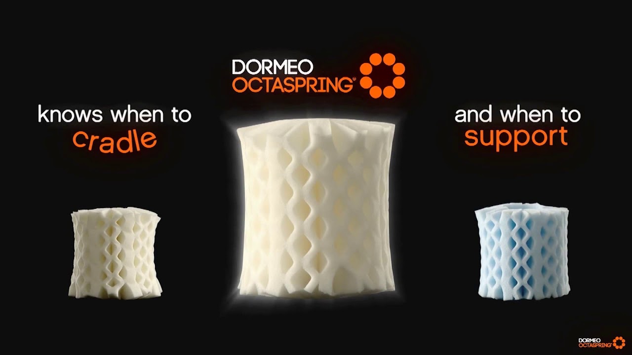 Dormeo Octaspring's Unique Memory Foam Mattress Technology Explained 2