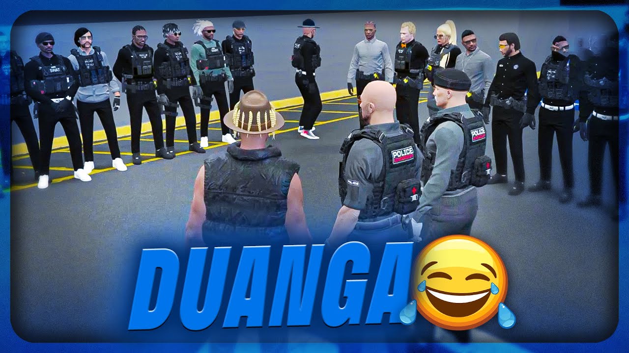 DUANGA ZUR&Uuml;CK IM PD 😂 &bull; GTA RP &bull; AbuGoku9999