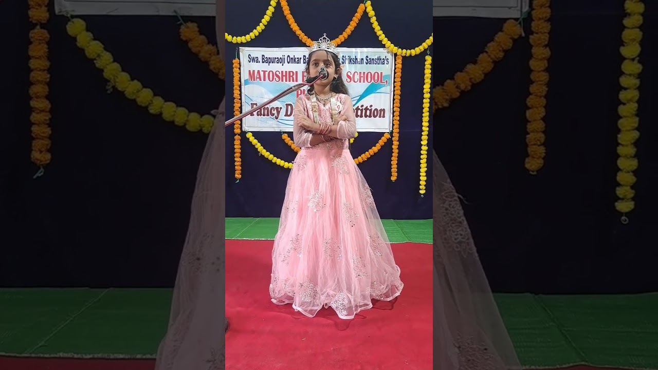 Fancy Dress Competition (Std.1st to 3rd)  at Matoshri English School, Pulgaon