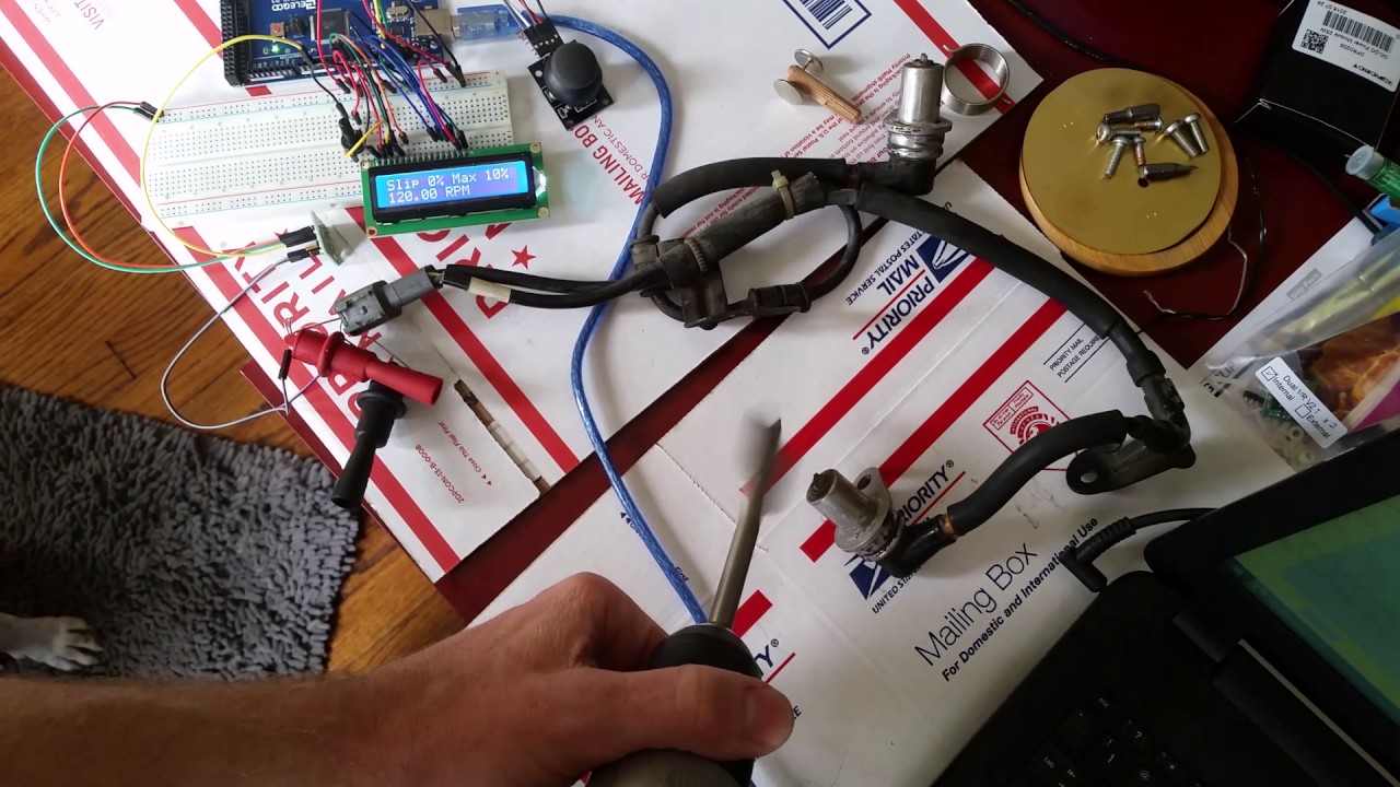 VR ABS wheel speed sensor with Arduino Mega 2560