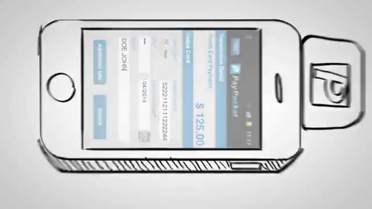 PayPocket - process payments via Credit Card, anywhere with your Smartphone or Tablet