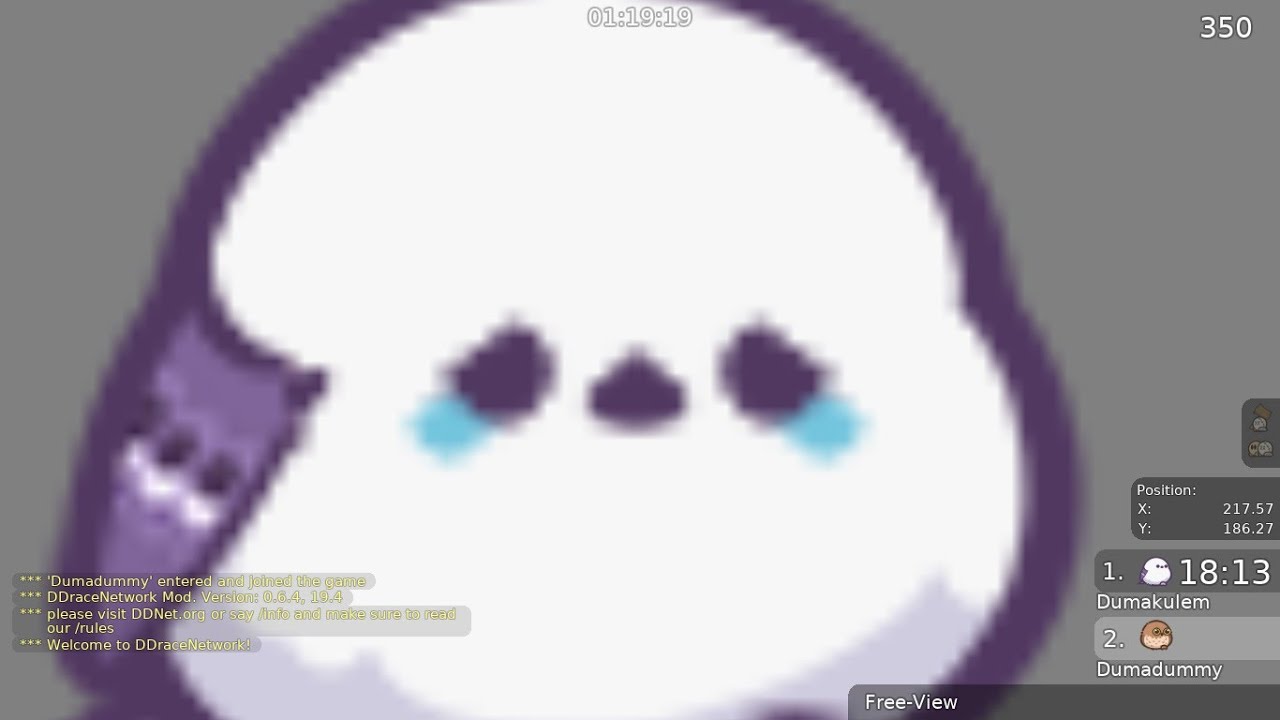 (DDnet) How to ruin a perfectly good speedrun