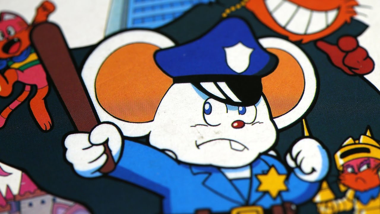 Classic Game Room - MAPPY review for Sega Game Gear