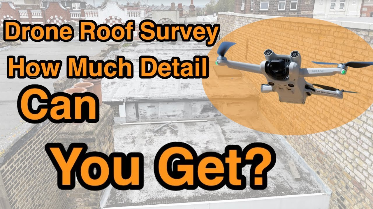 Drone roof survey. How much detail can you get?