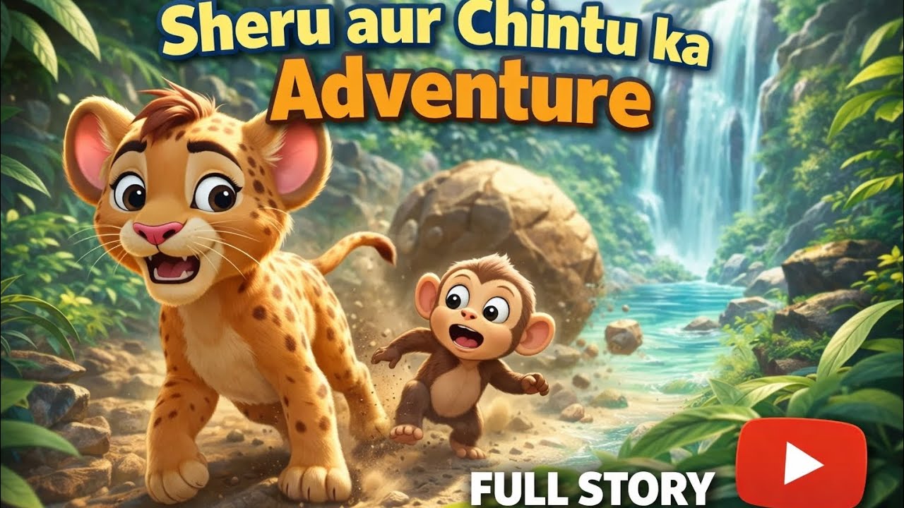 Sheru & Chintu | Jungle Adventure Story