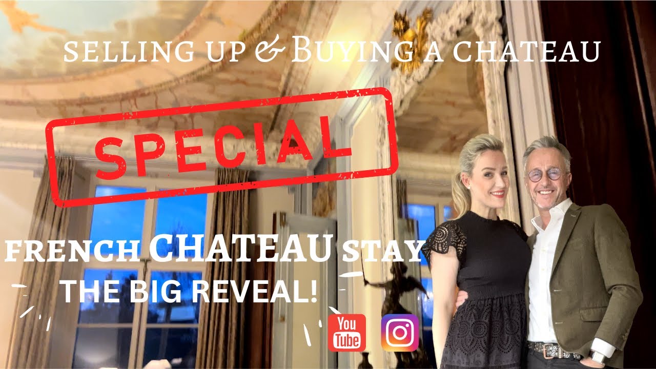 FRENCH CHATEAU & BIG NEWS!! (The journey has started)