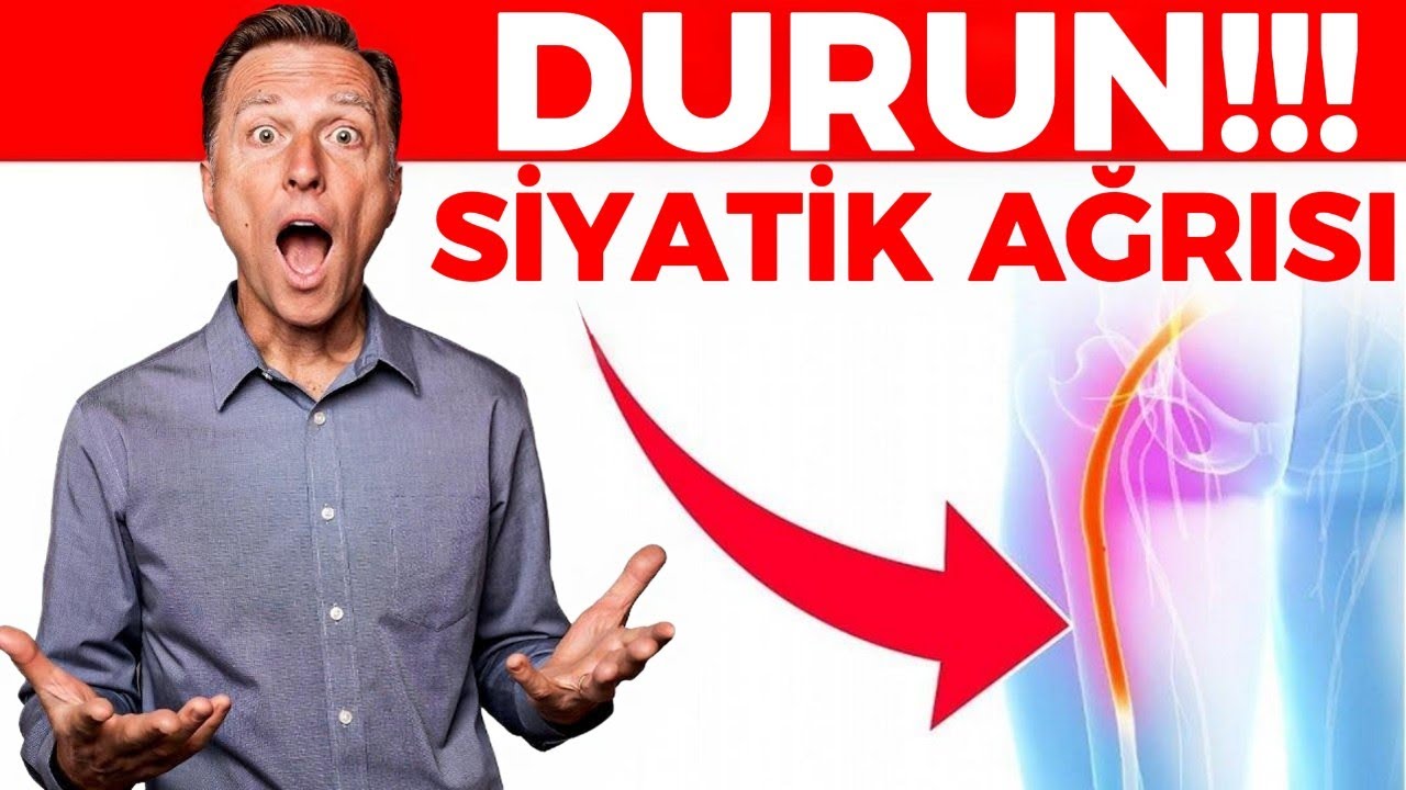 Siyatik Ağrısını Azaltan 3 Basit Esneme | Dr. Berg Türkçe
