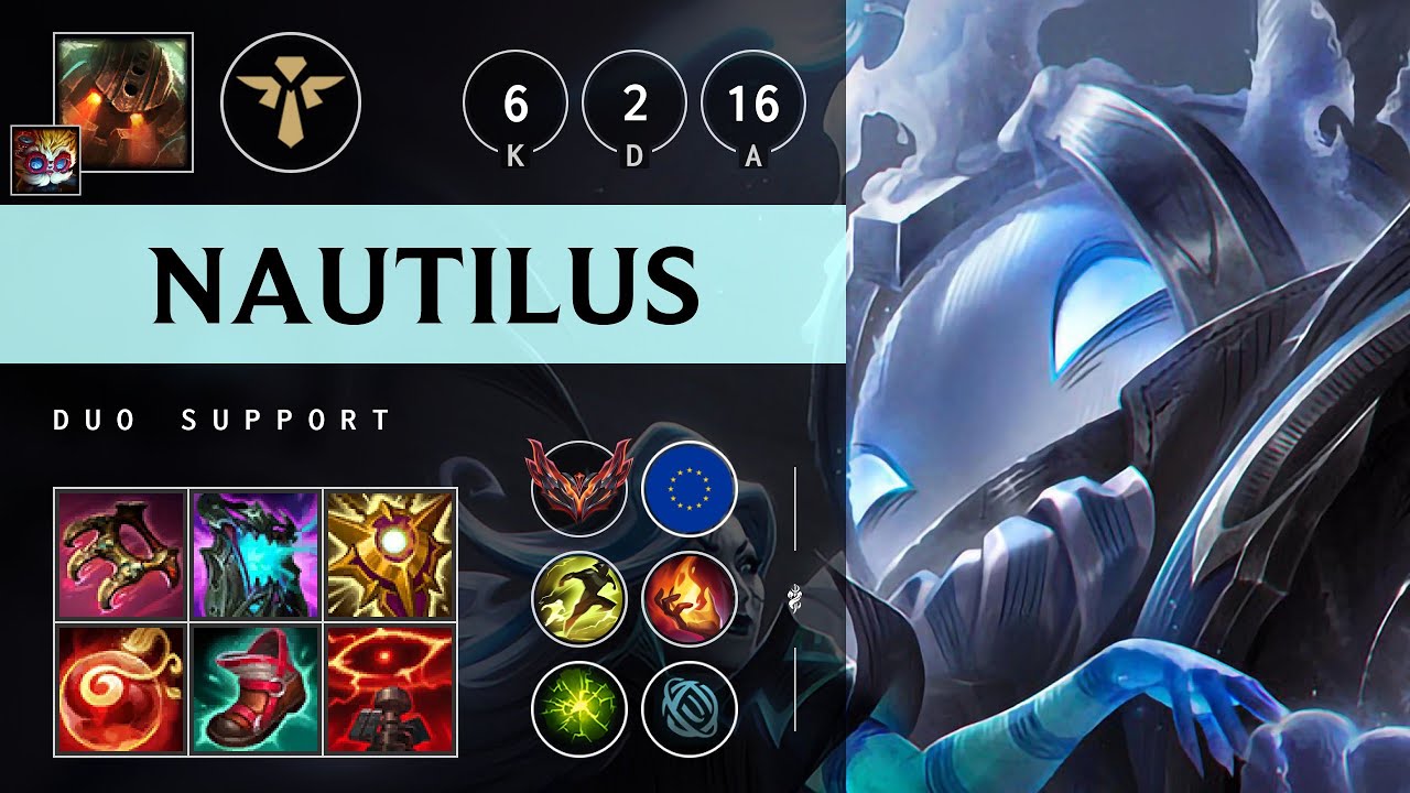 Nautilus Support vs Neeko - EUW Grandmaster Patch 25.S1.2