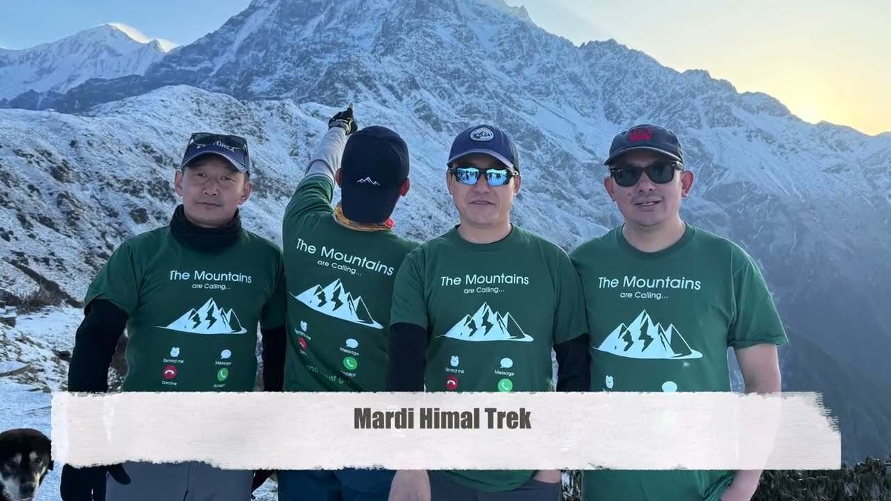 Mardi Himal Trek II High Camp II Mardi View Point II (Part 3/3)🇳🇵