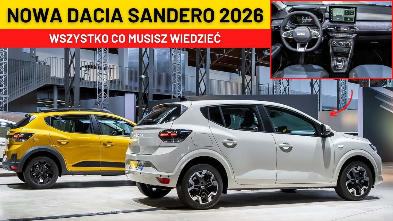 NOWA DACIA SANDERO 2026