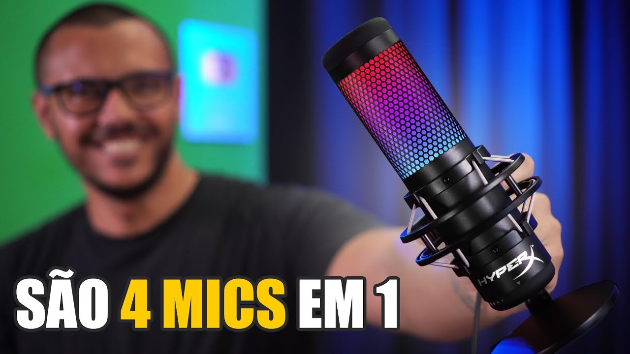 Não Compre Antes de Assistir - Review Microfone Condensador USB HyperX Quadcast S [LEIA A DESCRIÇÃO]