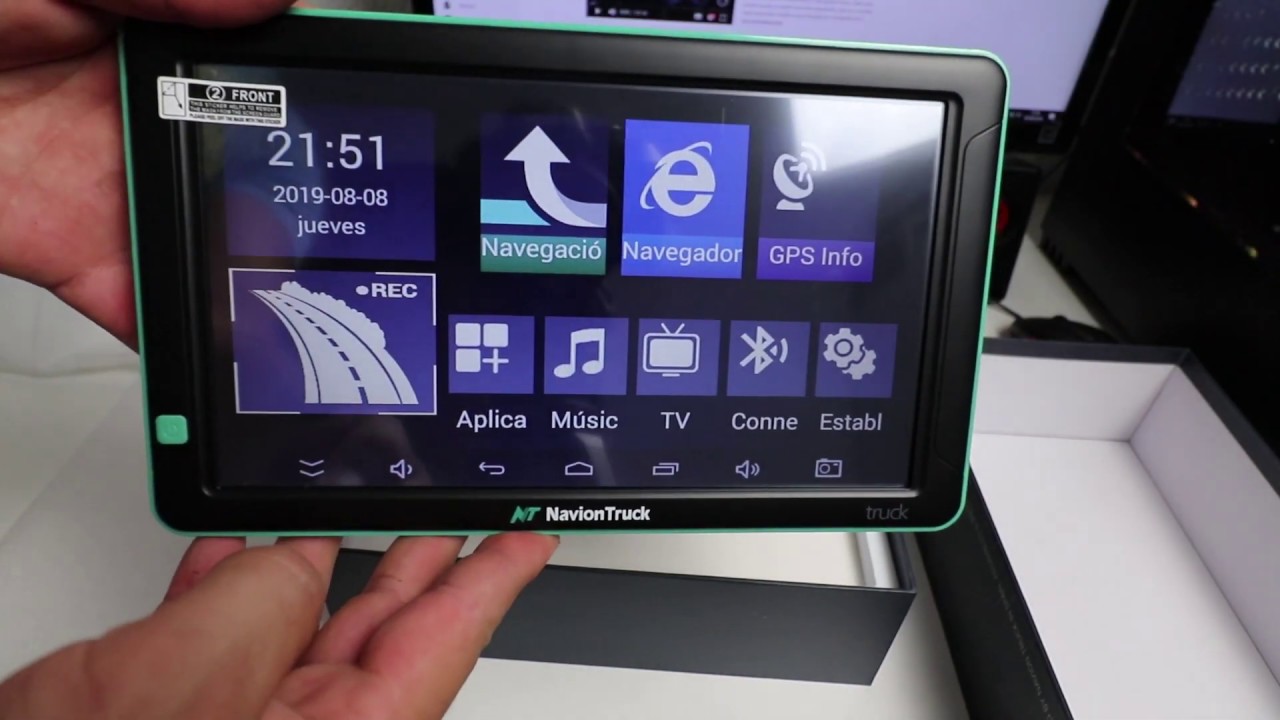 Truck Vlog #05🚚 GPS ANDROID PARA CAMION BUENO BONITO Y BARATO | Laur's Garage | Navion Truck |
