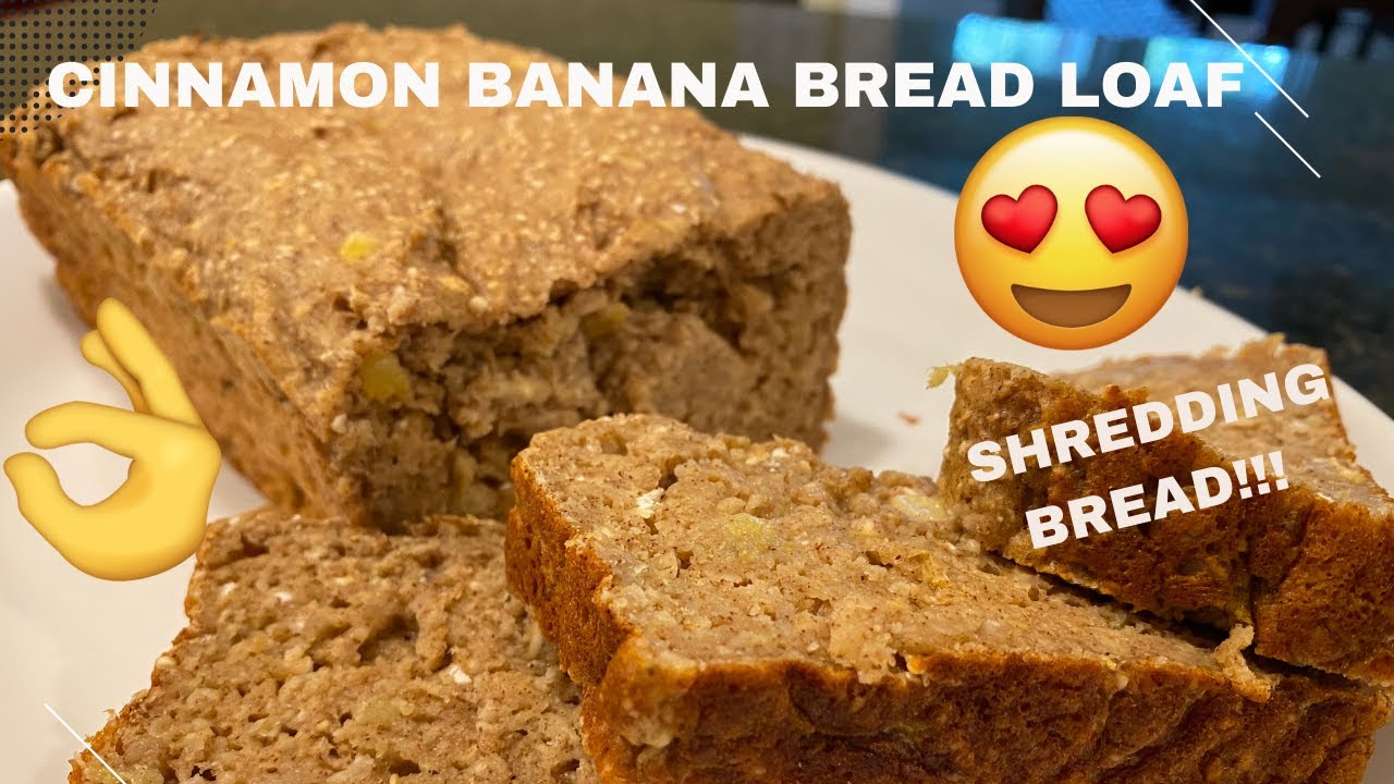 ANABOLIC CINNAMON BANANA BREAD Loaf Recipe | Bodybuilding Shredding Meal Plan | Sweet HIGH PROTEIN