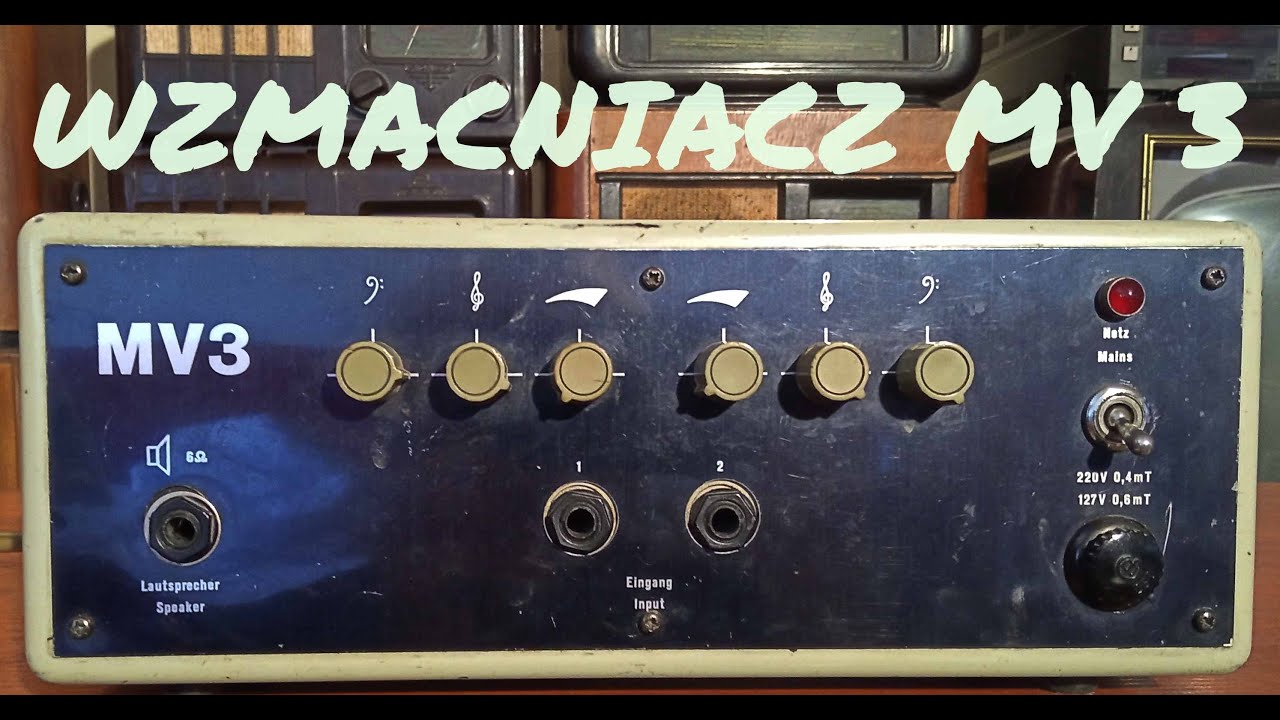 [KramuzVlog #22] Wzmacniacz MV 3