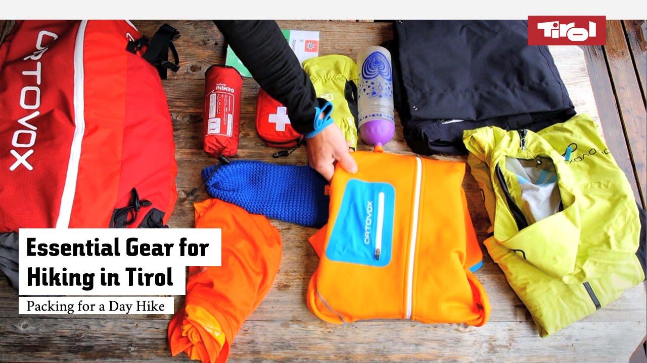 Packing for a Day Hike: Essential Gear for Hiking in Tirol