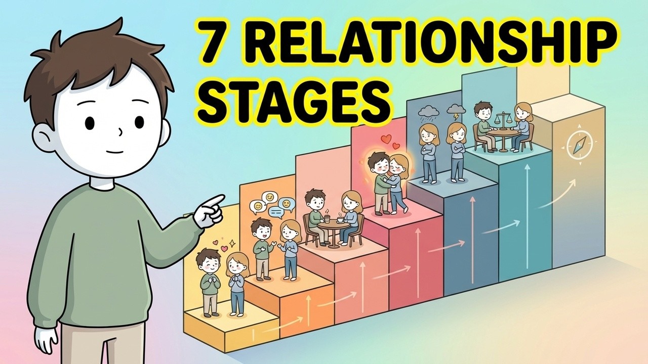 All Stages of Relationships Explained (in 10 Minutes)