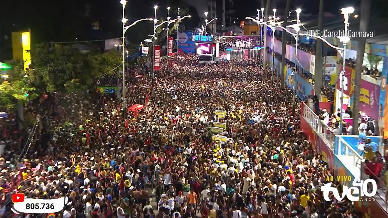 IGOR KANNÁRIO NO CARNAVAL DE SALVADOR 2026 - RECORDE DE PÚBLICO - TVE 