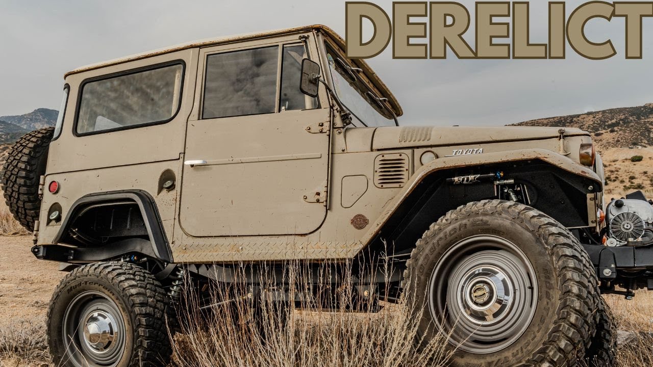 INTRODUCING OUR FIRST DERELICT FJ40!!! #187 Restored And Modified Toyota Land Cruiser